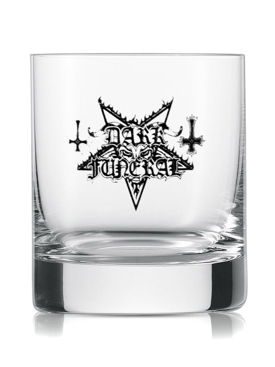 Стакан для виски Rock Merch Dark Funeral - фото 1 - rockbunker.ru
