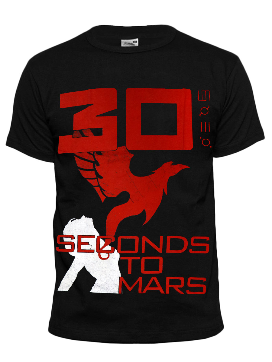 Футболка Thirty Seconds To Mars - фото 1 - rockbunker.ru