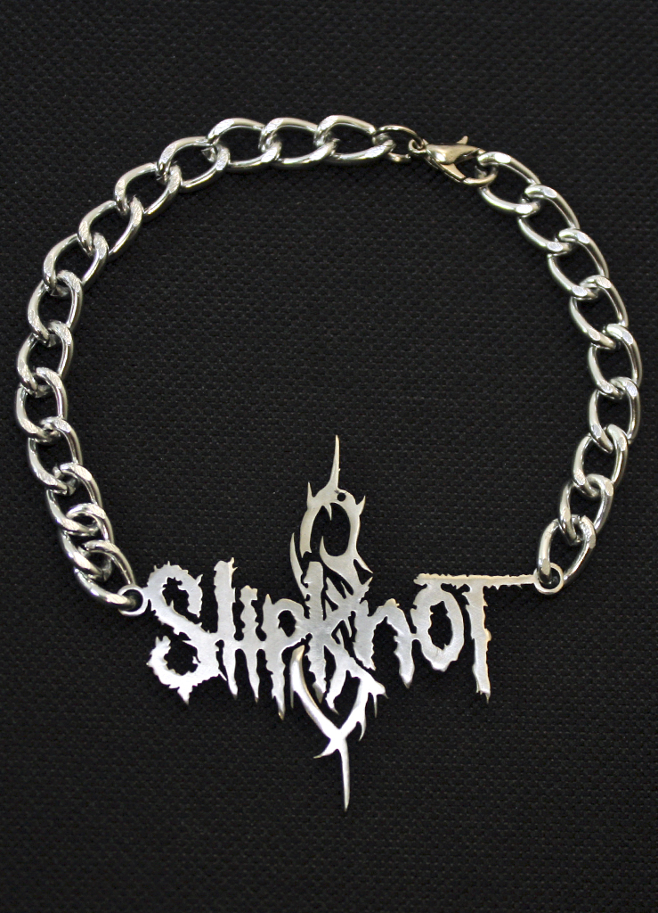 Браслет Slipknot - фото 1 - rockbunker.ru