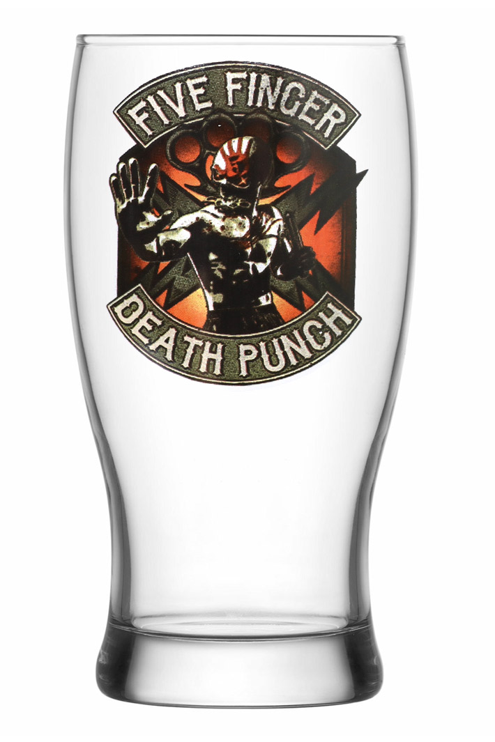 Бокал RockMerch Five Finger Death Punch - фото 1 - rockbunker.ru