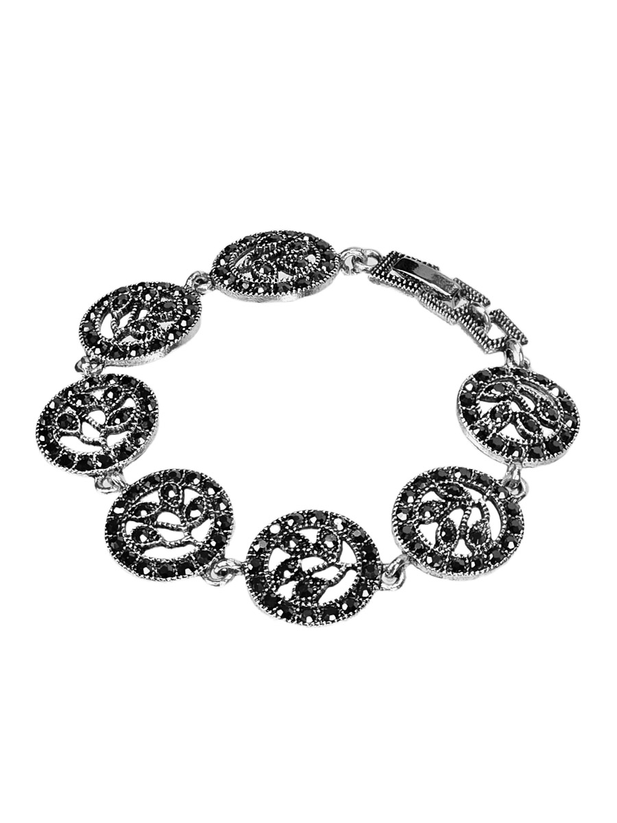 Браслет винтажный Соцветие - фото 1 - rockbunker.ru