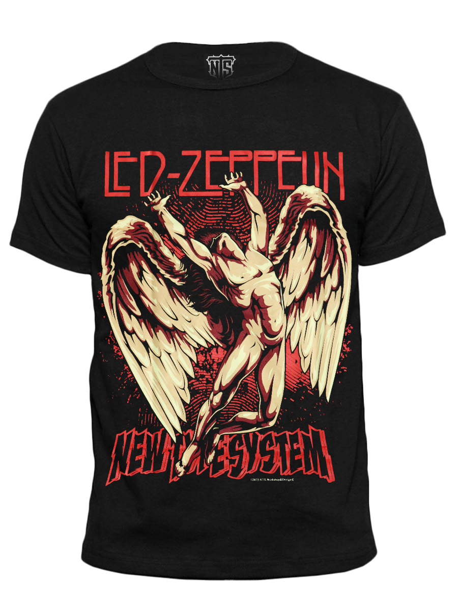 Футболка New Type System Led Zeppelin - фото 1 - rockbunker.ru