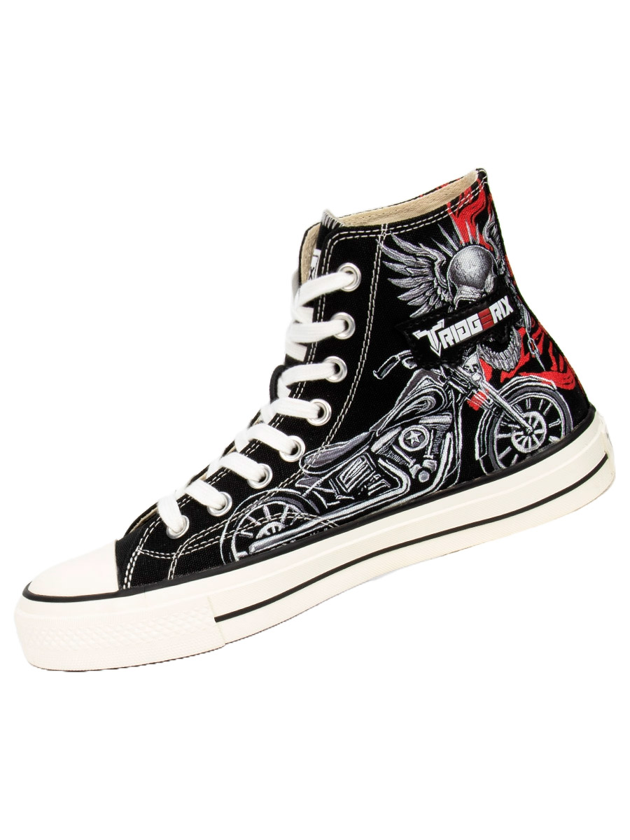 Кеды Triggerix 8 блоков Biker - фото 3 - rockbunker.ru