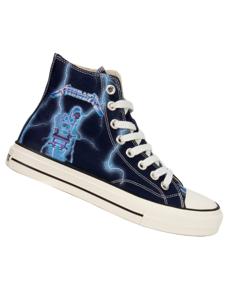 Кеды Triggerix 8 блоков Metallica - фото 2 - rockbunker.ru