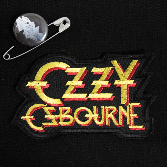 Нашивка Ozzy Osbourne - фото 1 - rockbunker.ru