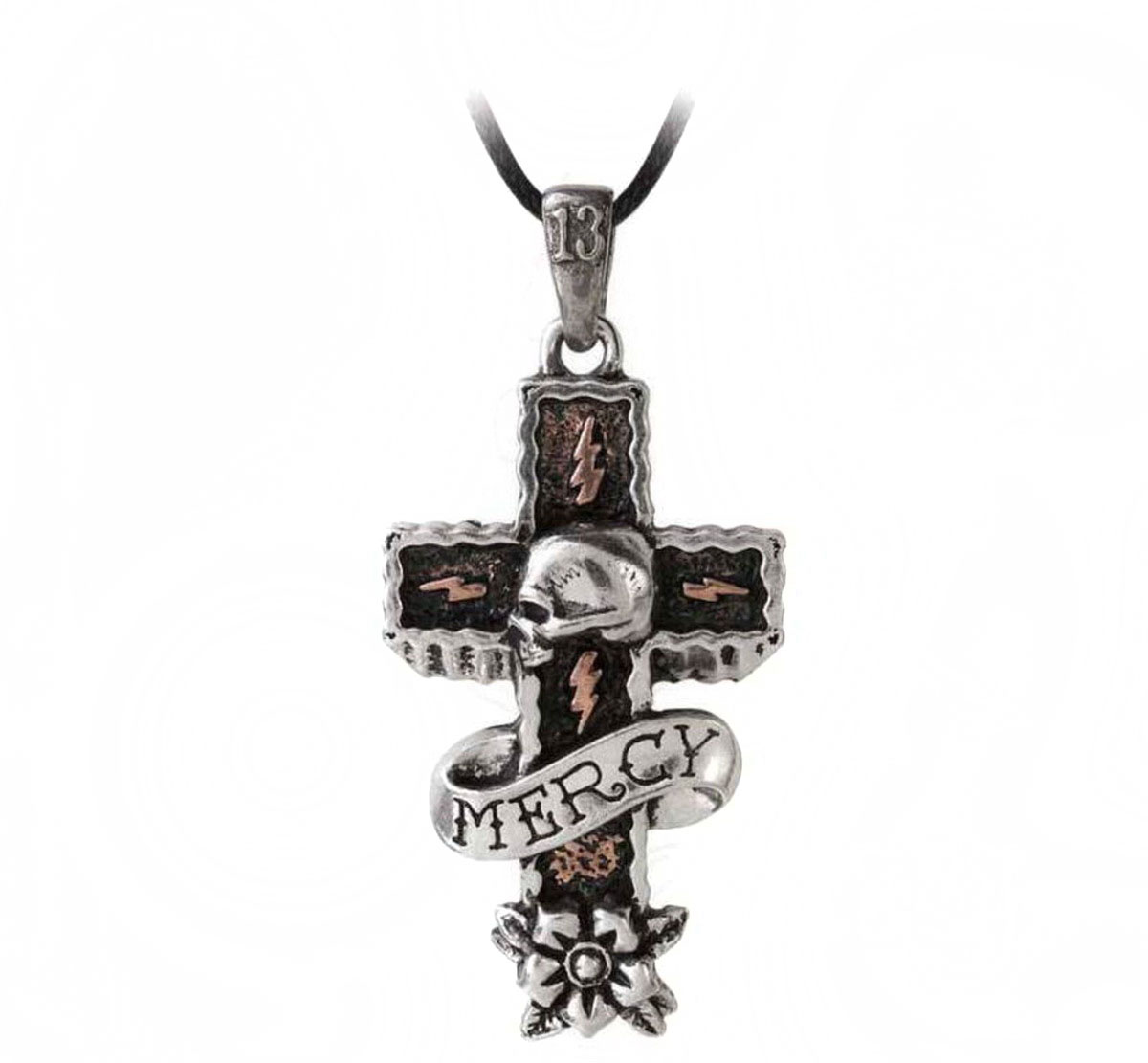 Подвеска Alchemy Gothic ULP45 Mercy Cross - фото 1 - rockbunker.ru