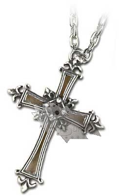 Кулон Alchemy Gothic P333 Matins Cross - фото 1 - rockbunker.ru