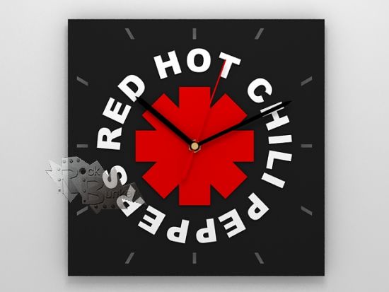 Часы настенные Red Hot Chili Peppers - фото 1 - rockbunker.ru