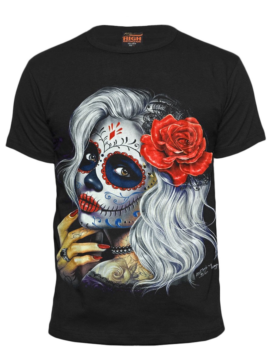 Футболка Rock Chang Santa Muerte - фото 1 - rockbunker.ru
