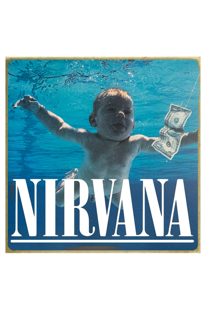 Значок RockMerch Nirvana Nevermind - фото 1 - rockbunker.ru