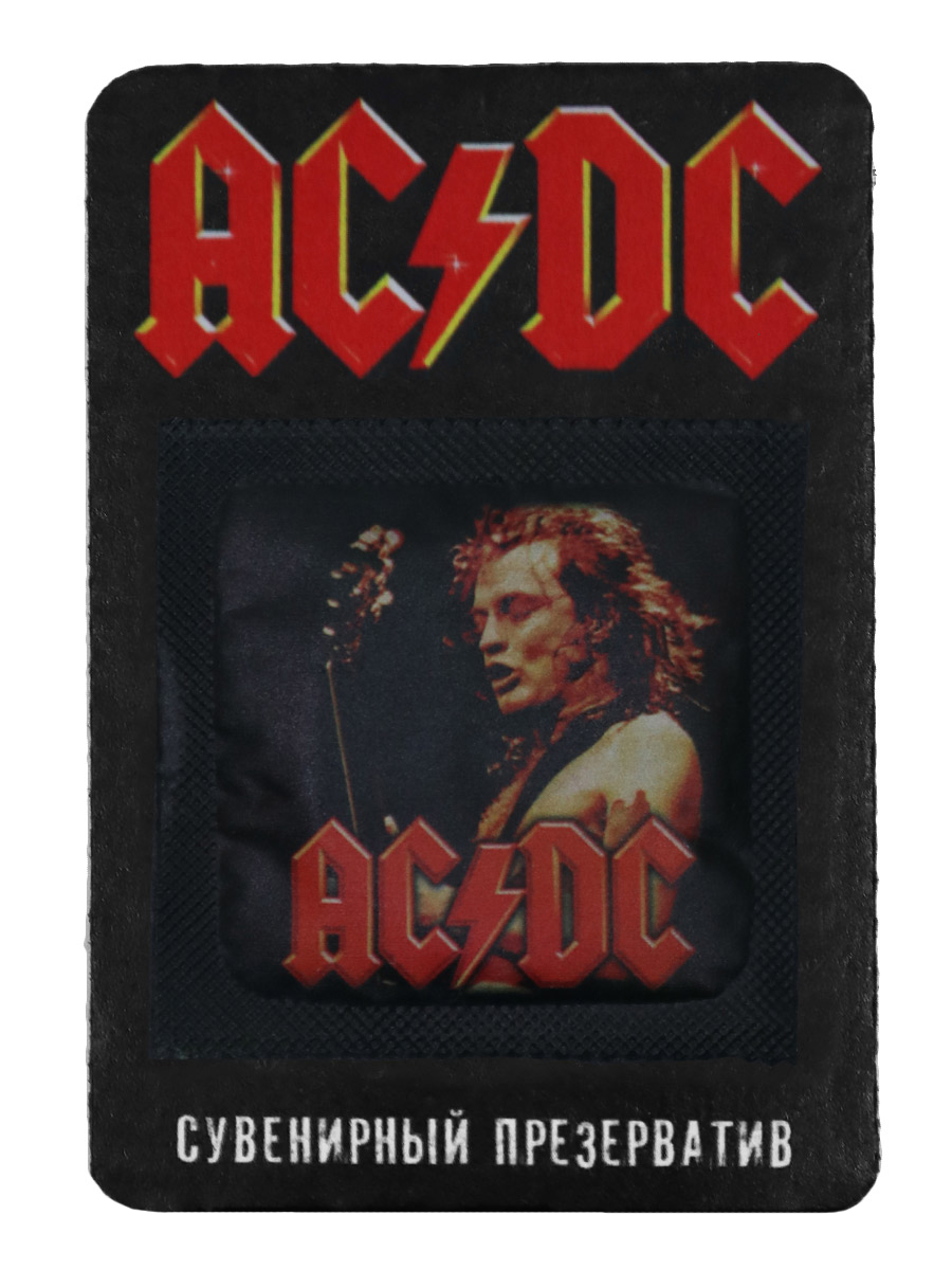 Презерватив RockMerch AC DC Angus Young - фото 1 - rockbunker.ru