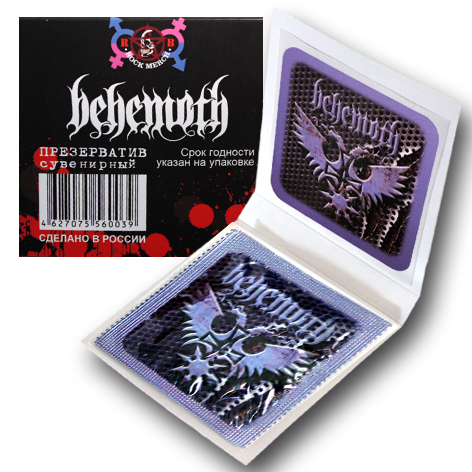 Презерватив RockMerch Behemoth - фото 3 - rockbunker.ru