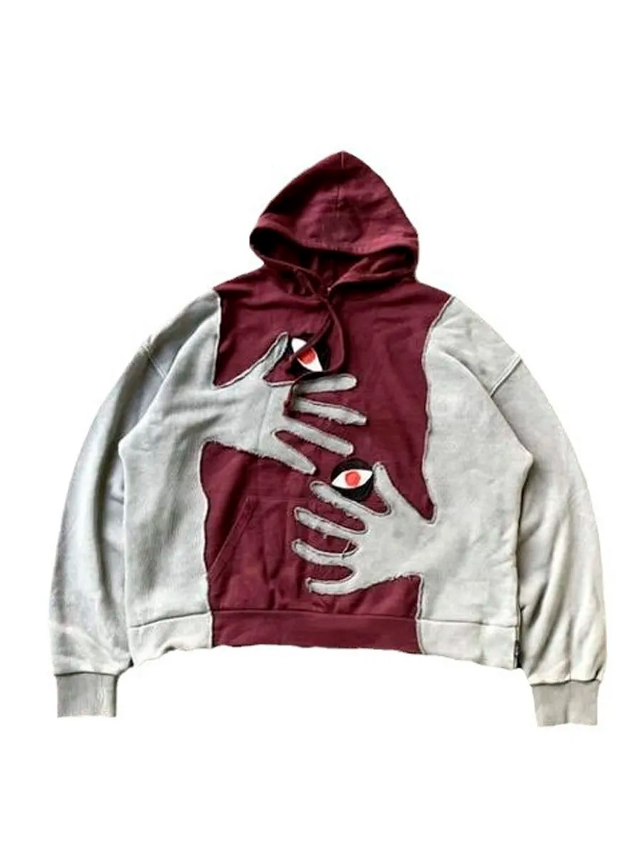 Джемпер со Вставками Флисовый - фото 1 - rockbunker.ru