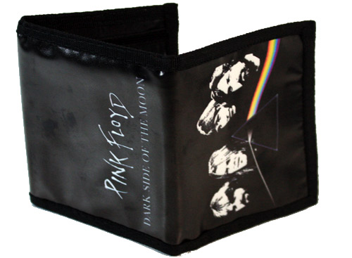 Кошелек Pink Floyd The dark side of the Moon из кожзаменителя - фото 2 - rockbunker.ru