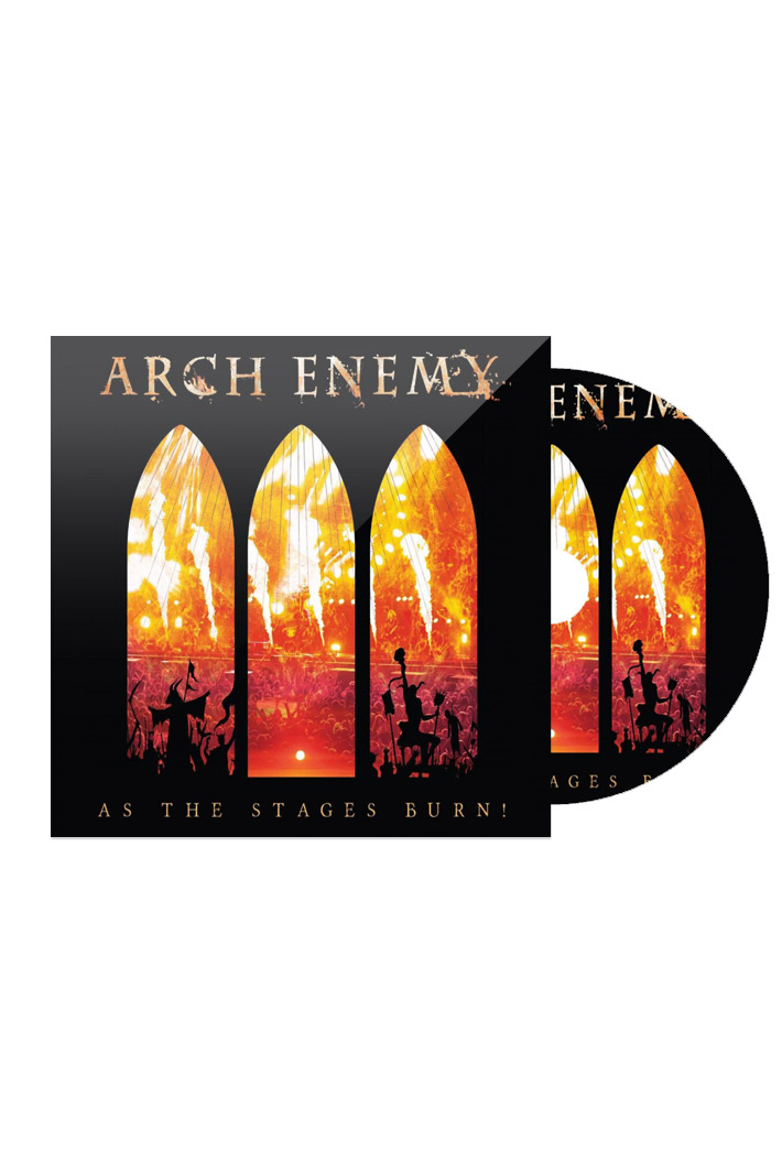 CD+DVD Диск Arch Enemy As The Stages Burn! - фото 1 - rockbunker.ru