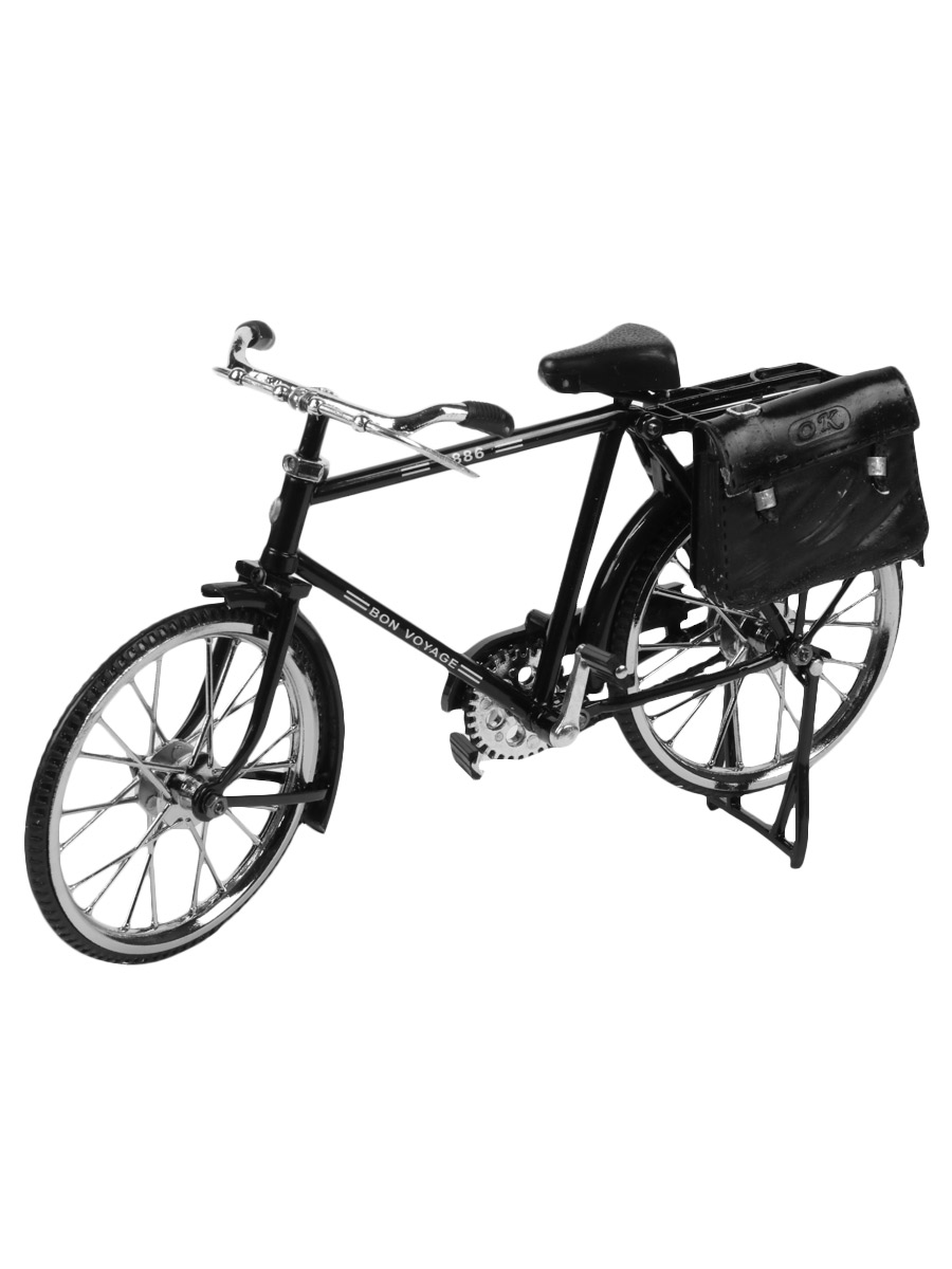 Модель велосипеда черная - фото 1 - rockbunker.ru