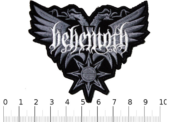 Нашивка Behemoth - фото 1 - rockbunker.ru