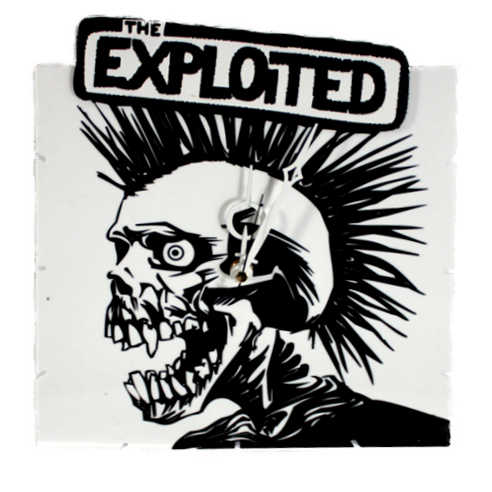 Часы настенные The Exploited - фото 1 - rockbunker.ru