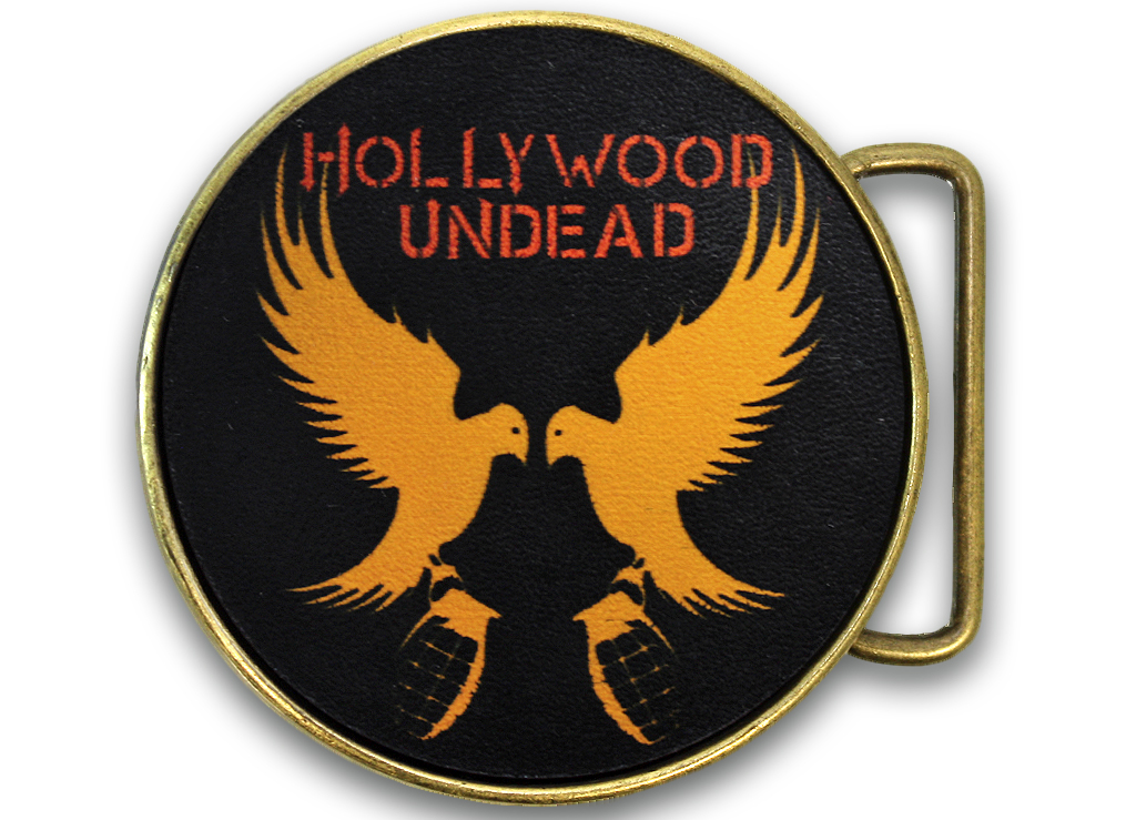 Пряжка RockMerch Hollywood Undead - фото 1 - rockbunker.ru