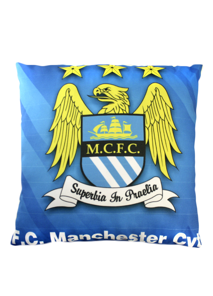 Подушка FC Manchester City - фото 1 - rockbunker.ru