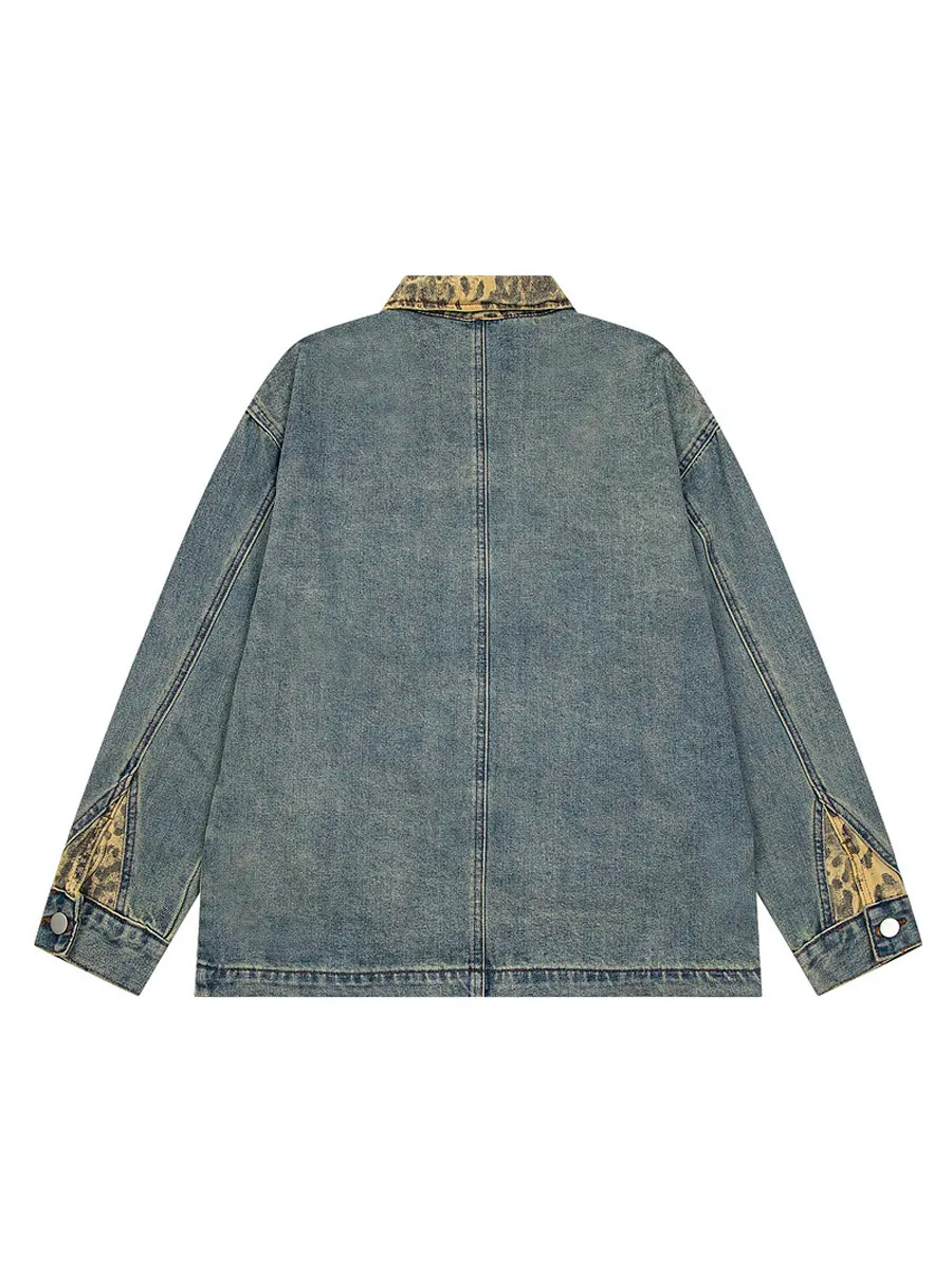 Куртка Джинсовая на Молнии - фото 2 - rockbunker.ru