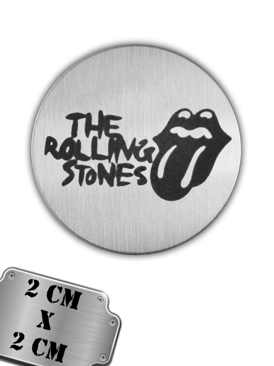 Значок-пин The Rolling Stones - фото 1 - rockbunker.ru