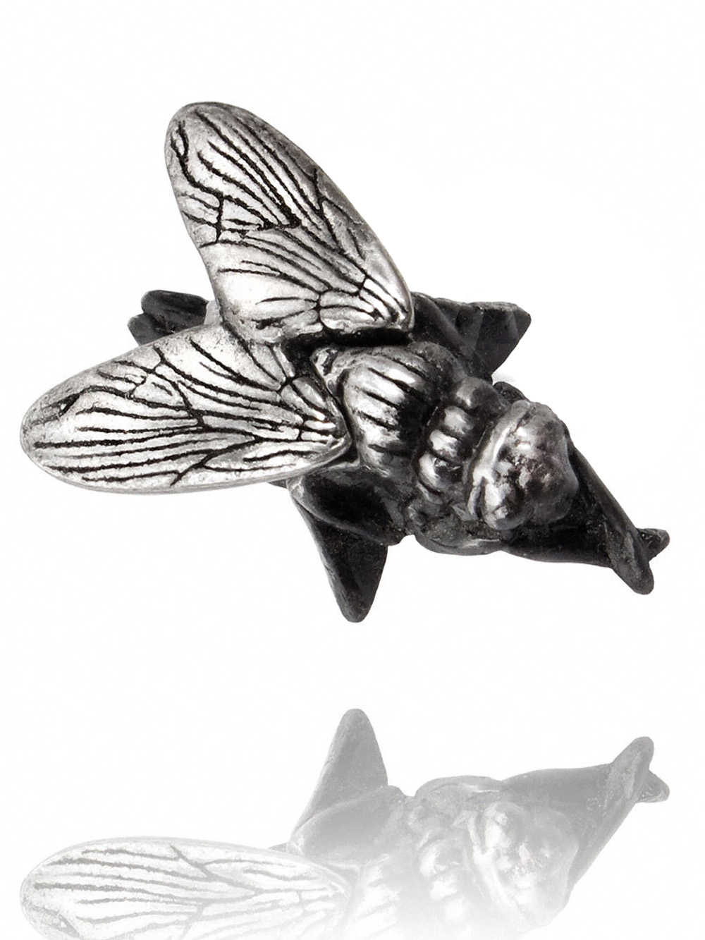 Серьга Alchemy Gothic E328 Musca Noxiusa Stud - фото 1 - rockbunker.ru