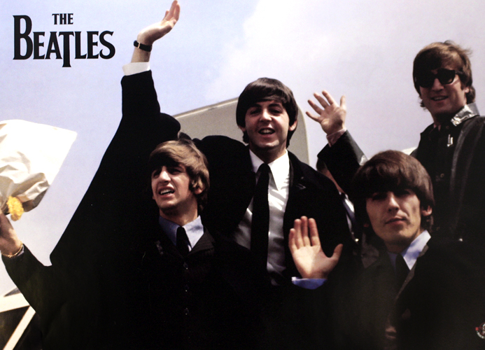 Плакат The Beatles - фото 1 - rockbunker.ru