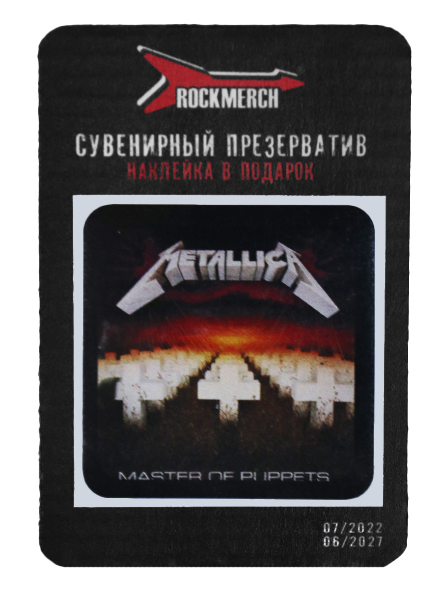 Презерватив RockMerch Metallica Master Of Puppets - фото 2 - rockbunker.ru