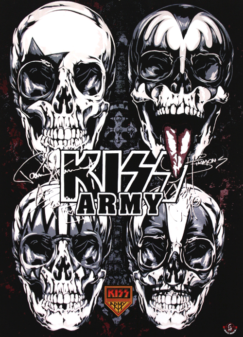 Плакат Kiss Army - фото 1 - rockbunker.ru