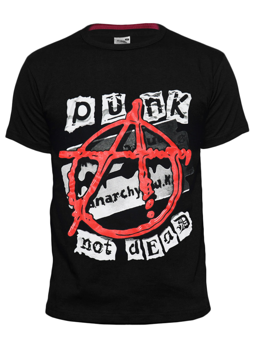 Футболка RockMerch Punk not Dead - фото 1 - rockbunker.ru