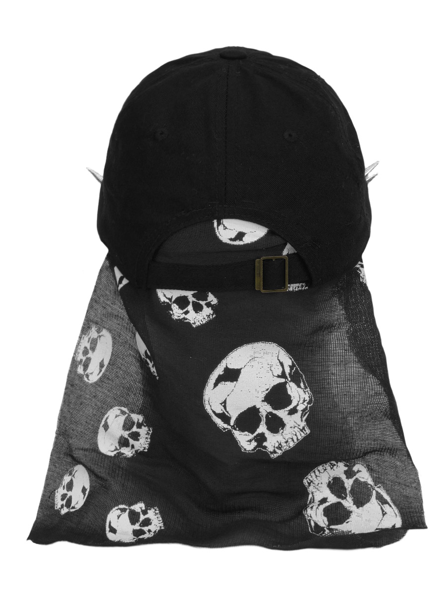 Кепка кастомная 666 - фото 3 - rockbunker.ru