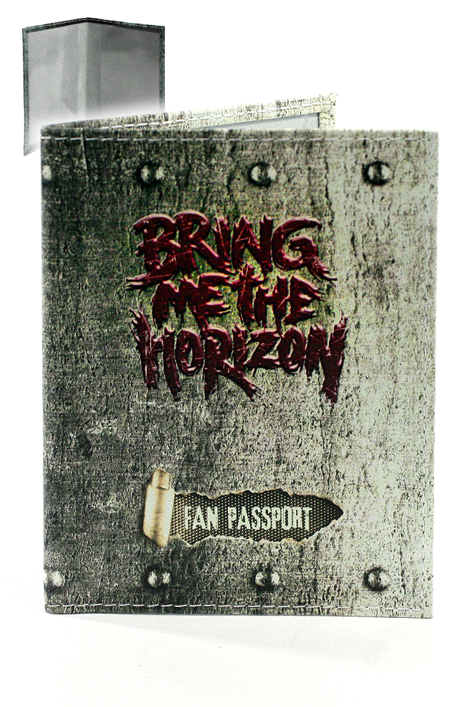 Обложка на паспорт RockMerch Bring me the Horizon - фото 1 - rockbunker.ru