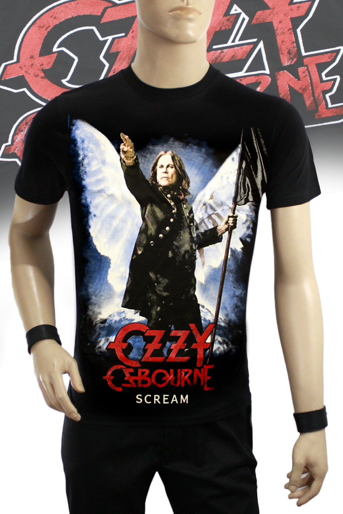 Футболка Ozzy Osbourne Scream - фото 1 - rockbunker.ru