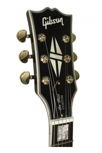 Электрогитара Gibson Les Paul Custom чёрная - фото 4 - rockbunker.ru