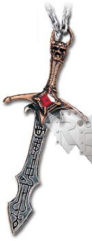 Кулон Alchemy Gothic P172 Demonkiller Sword - фото 1 - rockbunker.ru