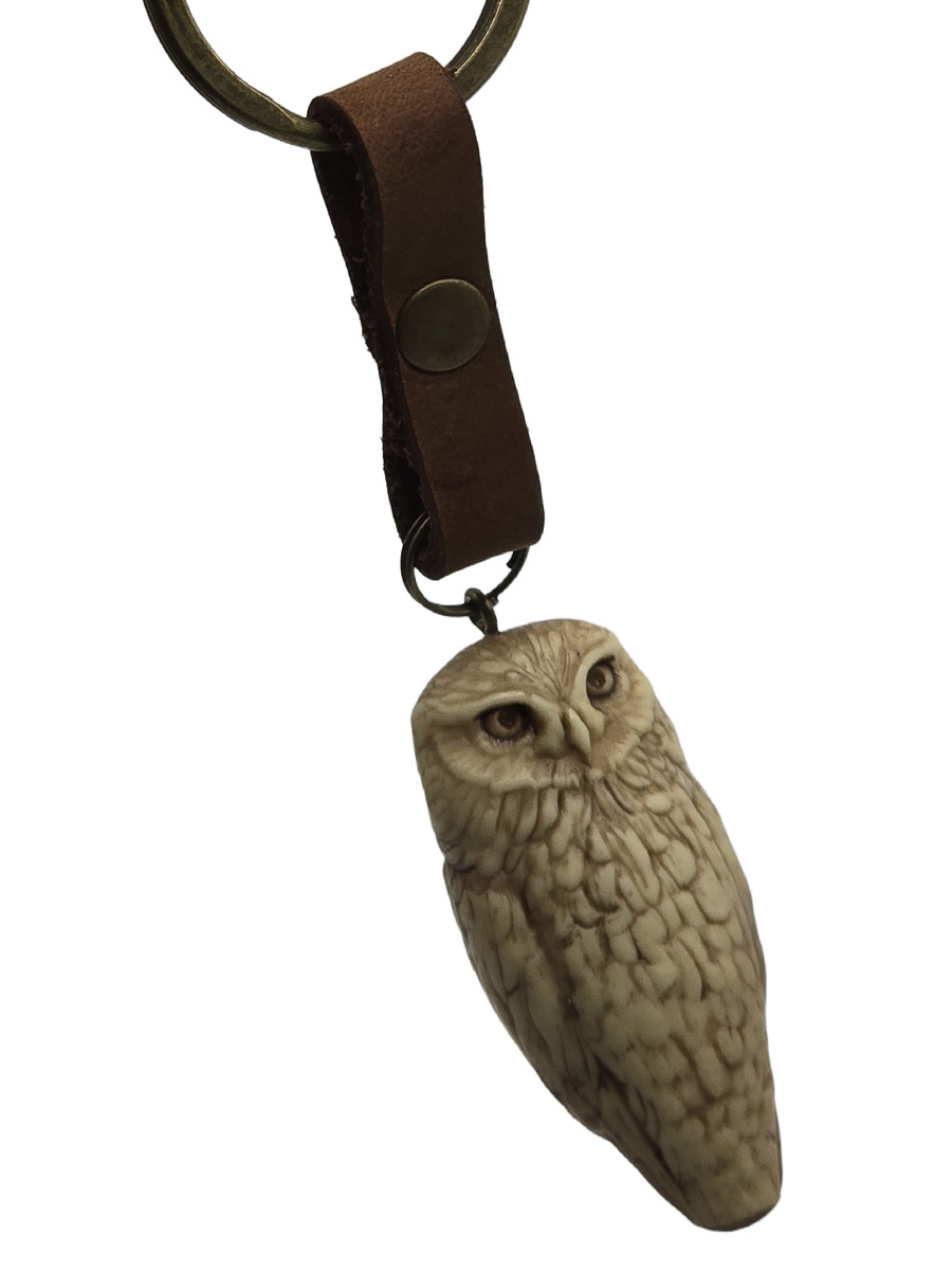 Брелок Сыч - фото 1 - rockbunker.ru