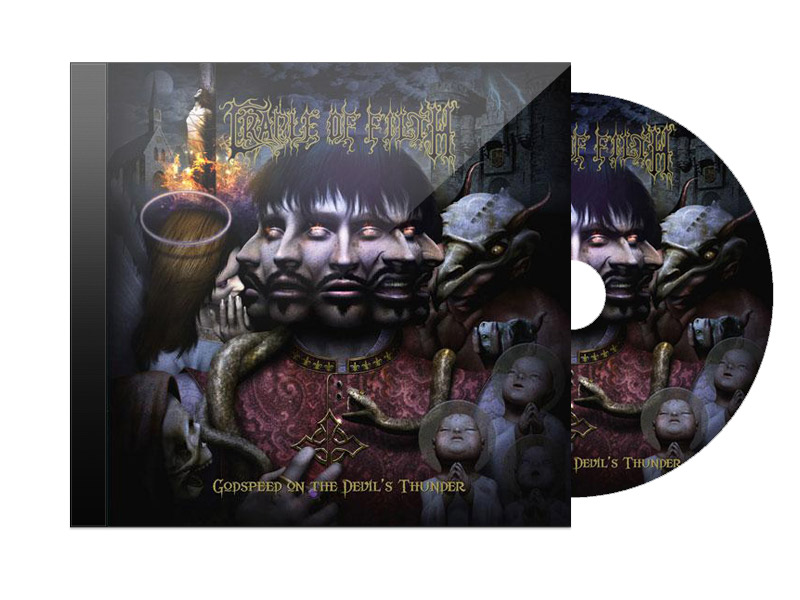 CD Диск Cradle of Filth Godspeed on the devils thunder - фото 1 - rockbunker.ru