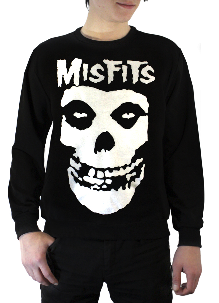 Свитшот RockMerch Misfits мужской - фото 1 - rockbunker.ru