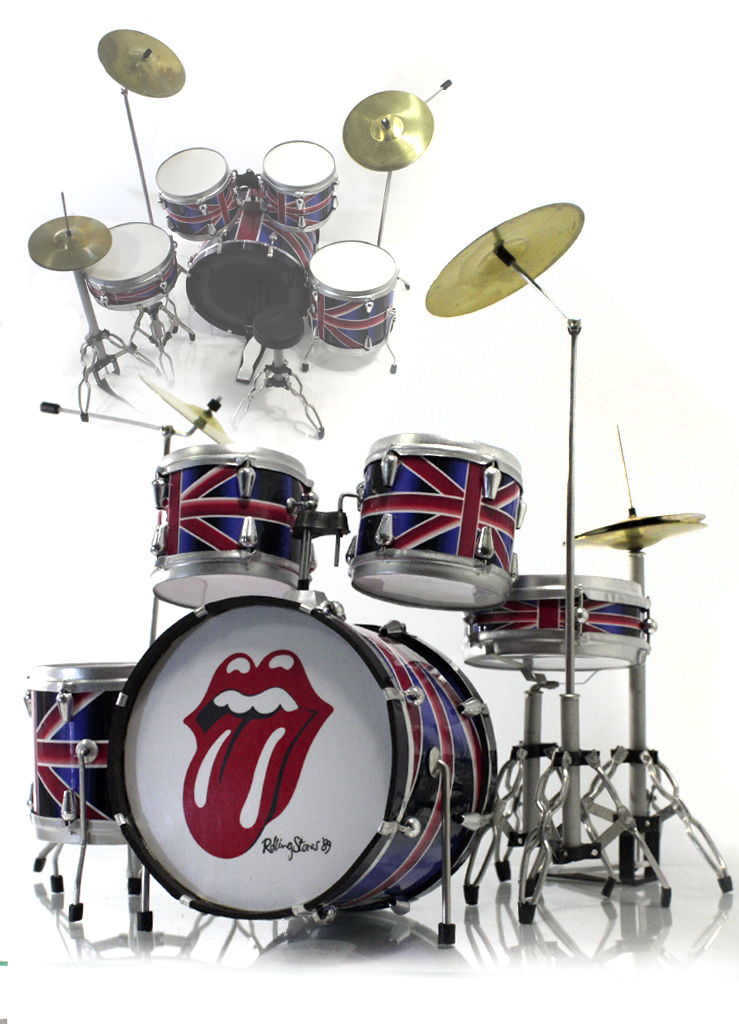Копия барабанов The Rolling Stones - фото 1 - rockbunker.ru