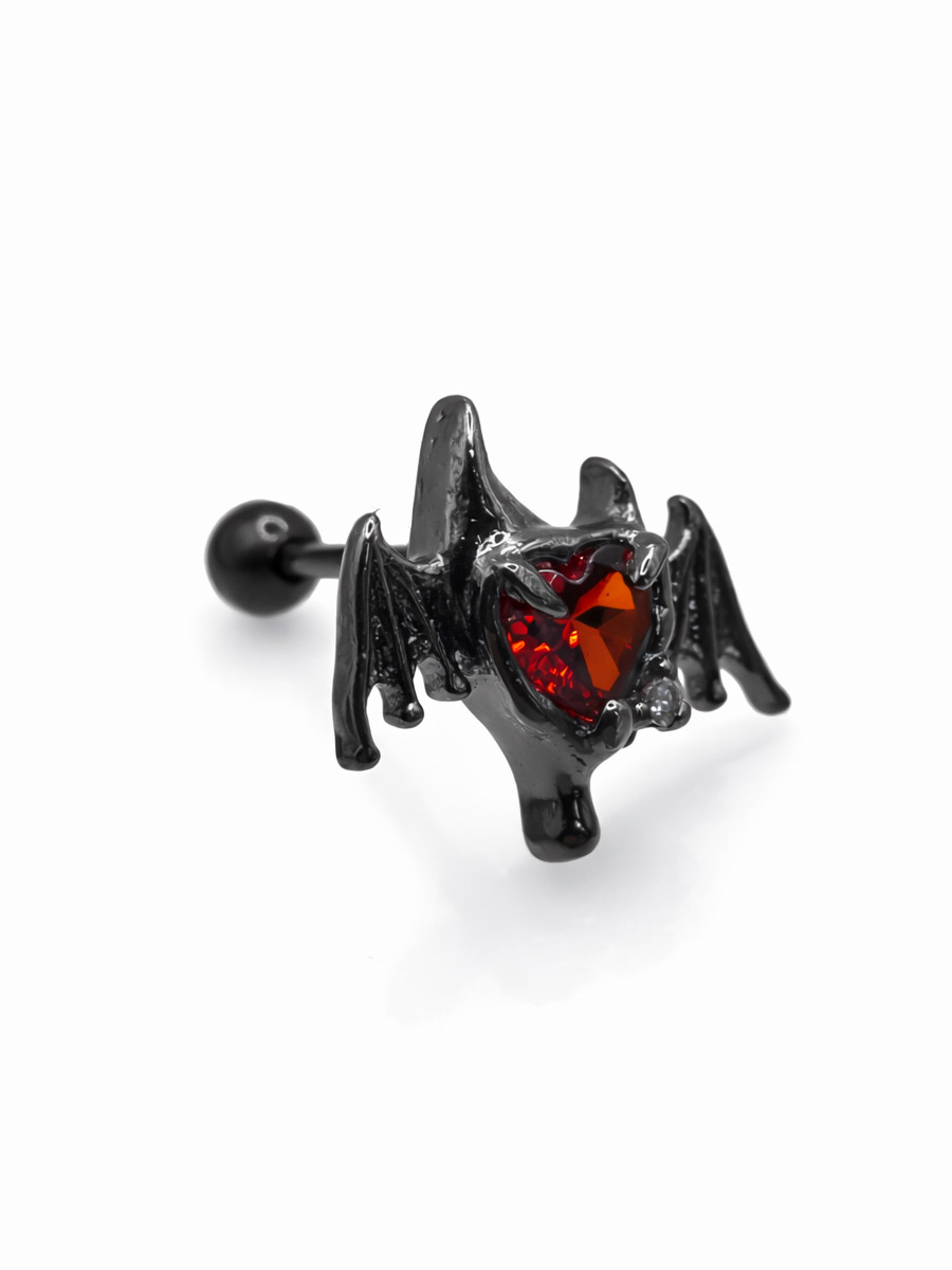 Микроштанга Сердце с Крыльями - фото 1 - rockbunker.ru