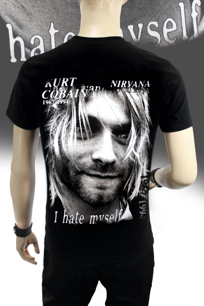Футболка Metal Heaven Kurt Cobain Hate Myself - фото 2 - rockbunker.ru