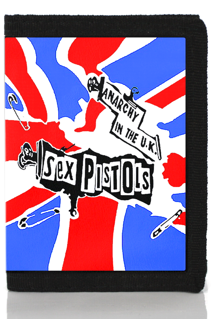 Кошелек Sex Pistols Anarchy in the UK - фото 1 - rockbunker.ru