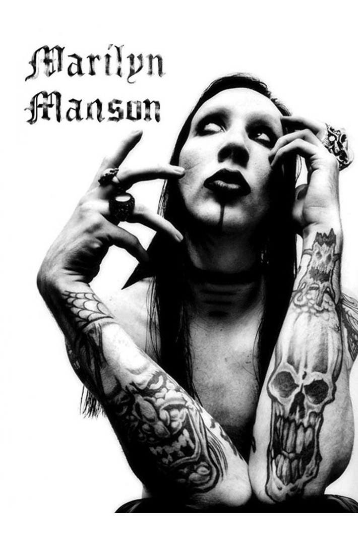 Плакат Marilyn Manson - фото 1 - rockbunker.ru