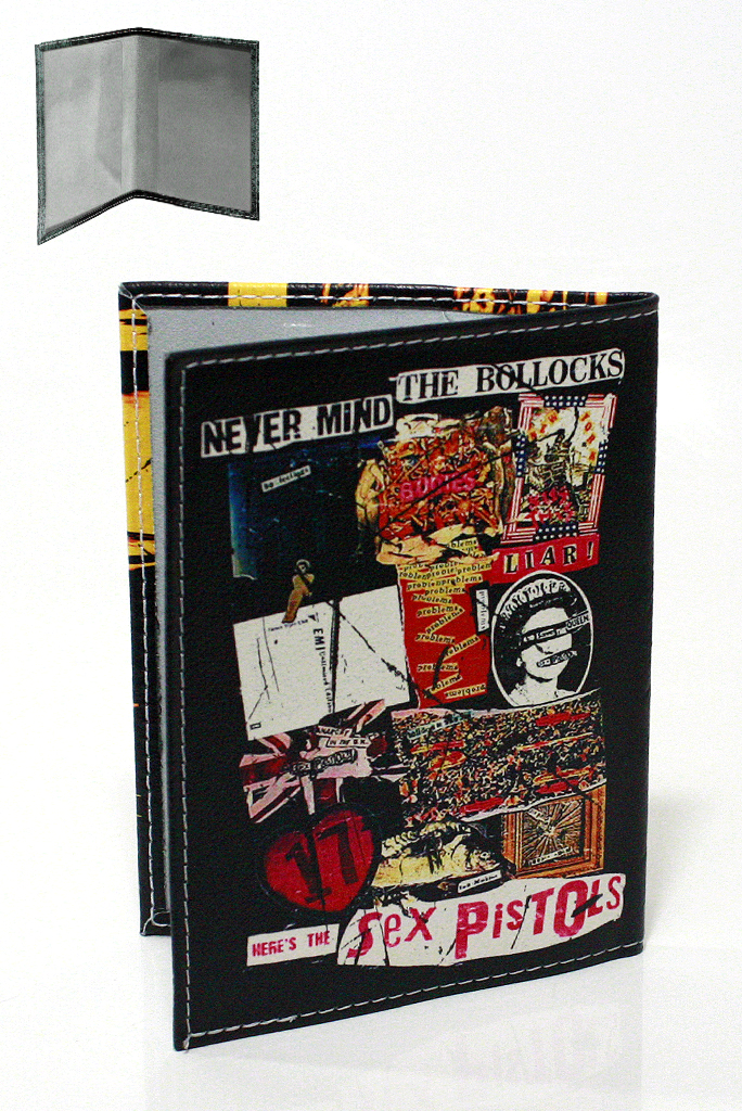 Обложка на паспорт RockMerch Sex Pistols - фото 2 - rockbunker.ru