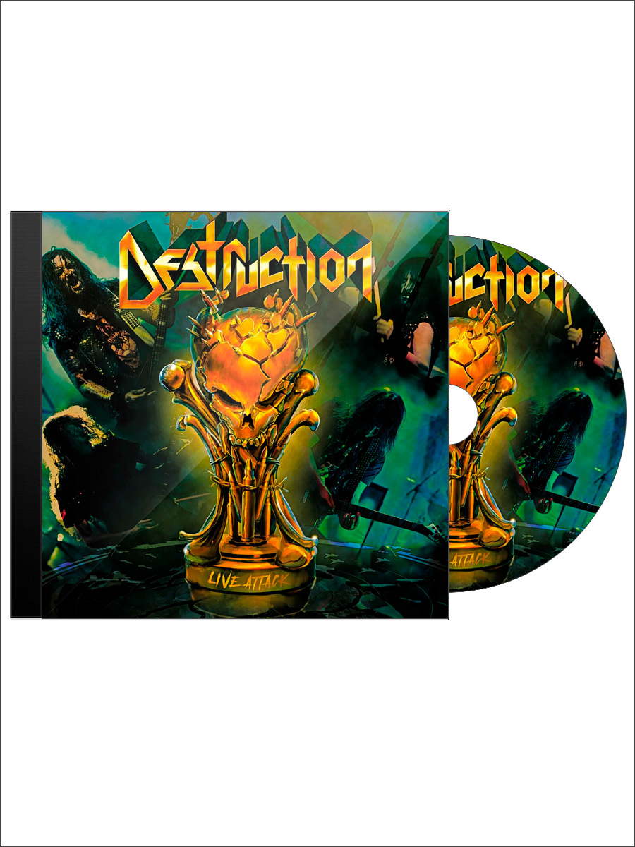 CD Диск Destruction Live Attack - фото 1 - rockbunker.ru