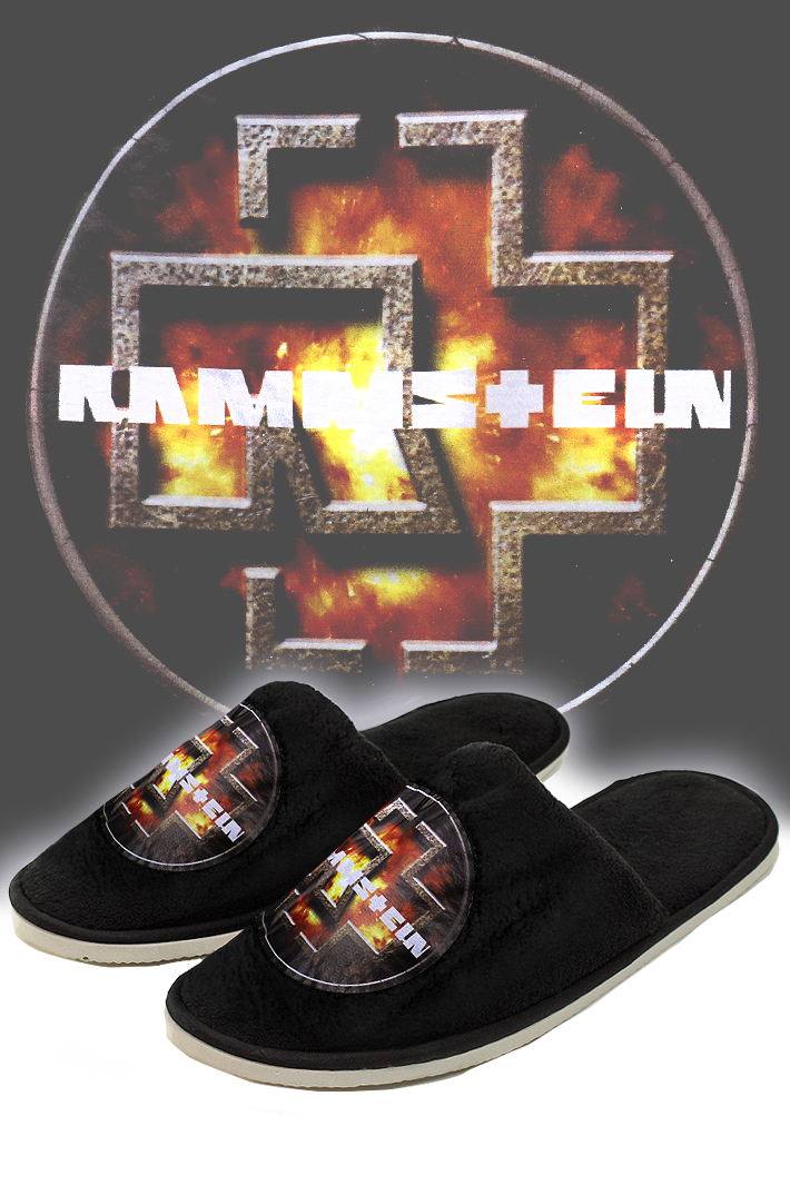 Тапочки Rammstein - фото 1 - rockbunker.ru