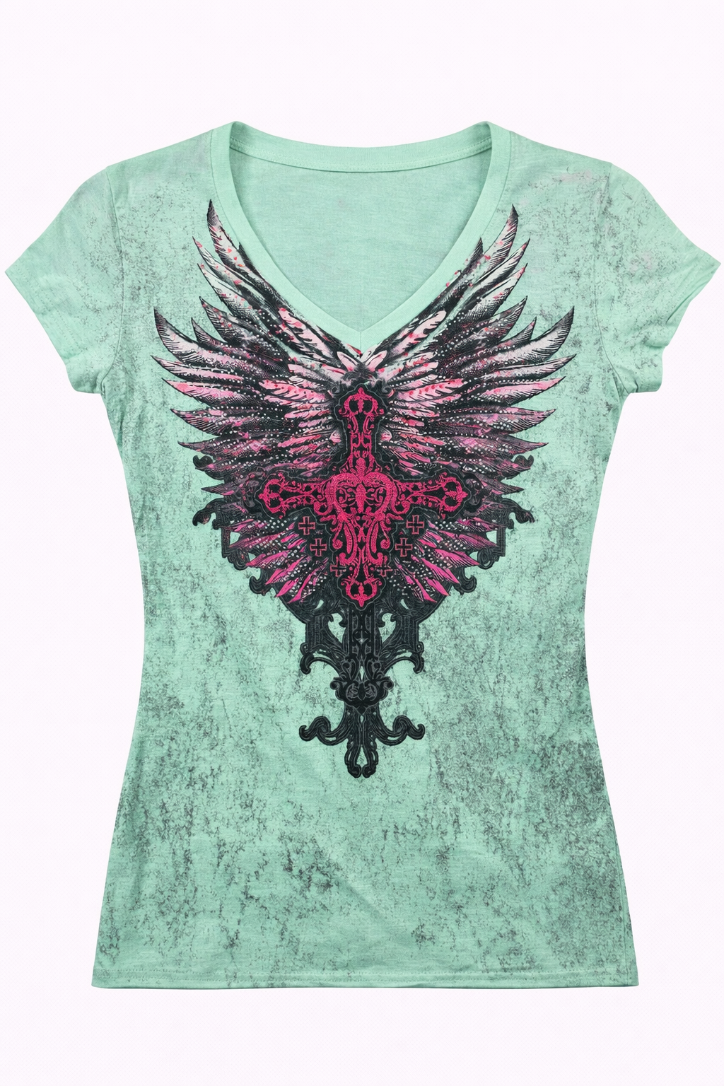 Футболка женская Xzavier AD286MBL-SE Trust - фото 1 - rockbunker.ru