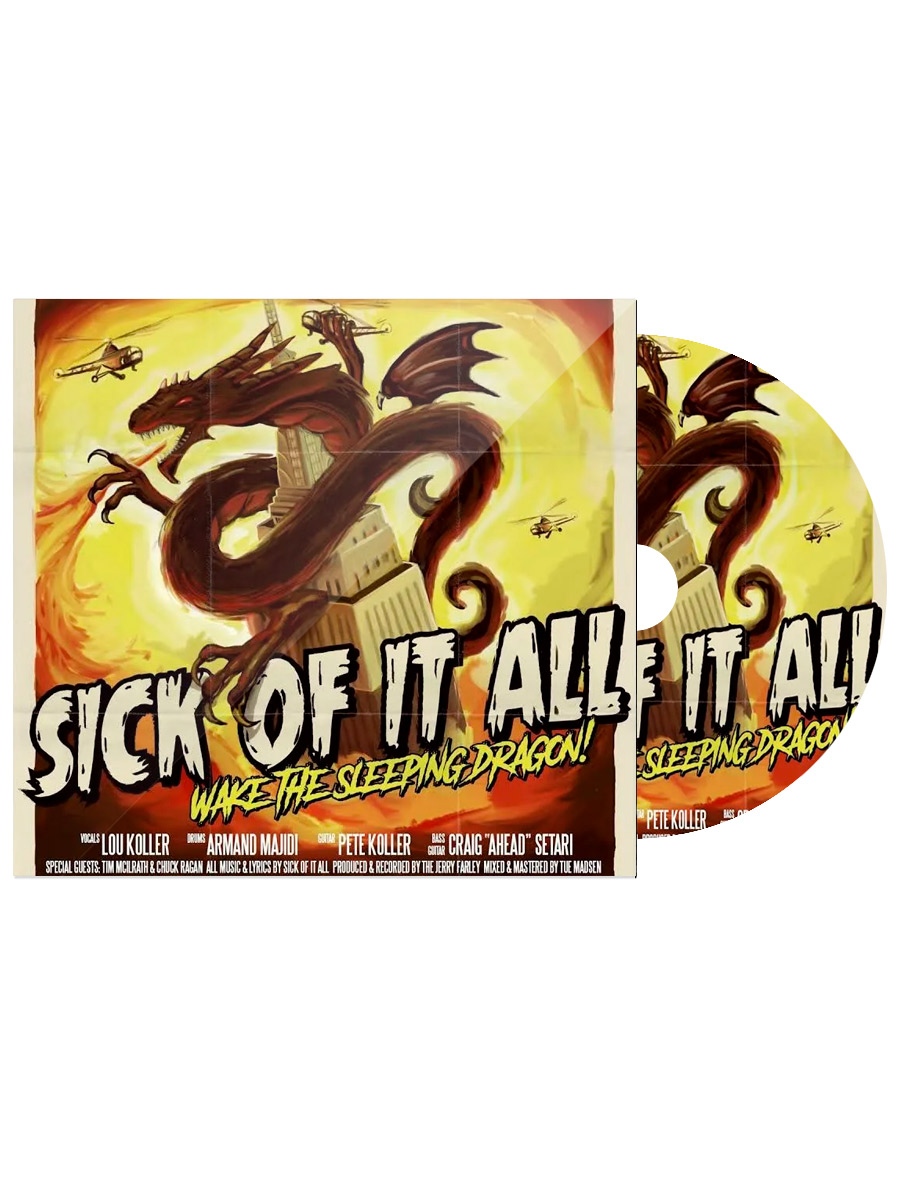 CD Диск Sick Of It All Wake The Sleeping Dragon! - фото 1 - rockbunker.ru