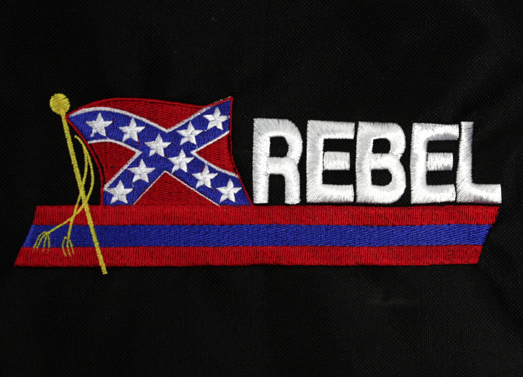 Рюкзак Флаг Конфедерации Rebel текстильный - фото 2 - rockbunker.ru